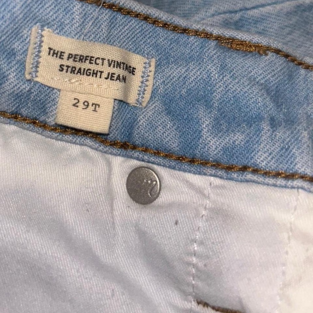 Madewell - The Perfect Vintage Straight Jean - EUC - Picture 4 of 6
